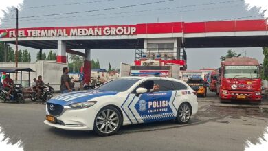 Distribusi BBM Medan Dikebut, Polda Sumut Kawal Mobil Tangki hingga SPBU