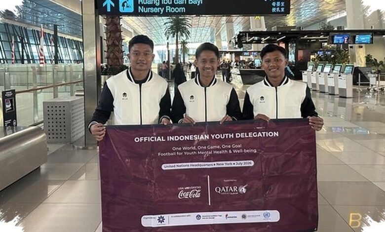 Dari Liga Kampus ke PBB, Dua Mahasiswa Indonesia Usung Kesehatan Mental Sepakbola