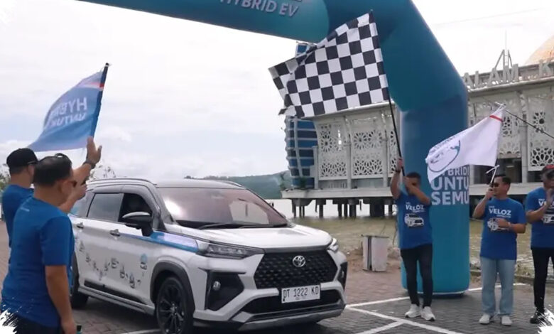 Toyota Veloz Hybrid EV Tembus 408,8 Km, Tiga Bar BBM Baru Berkurang