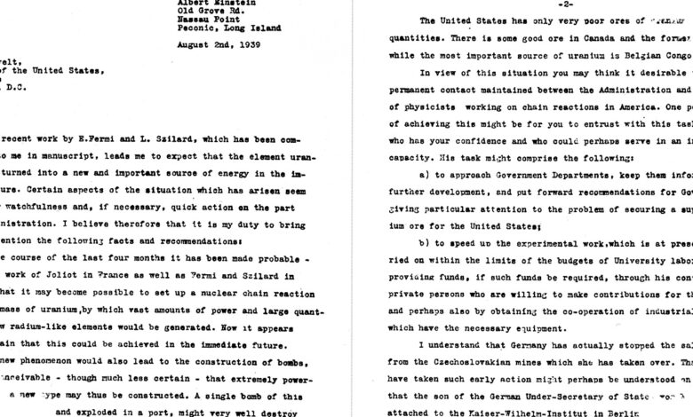 Dari Surat Einstein ke Bom Atom Pertama, Penyesalan yang Datang Terlambat