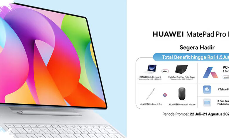 HUAWEI MatePad Pro Max Segera ke Indonesia, Bisakah Tablet AI Ini Menggantikan Laptop?