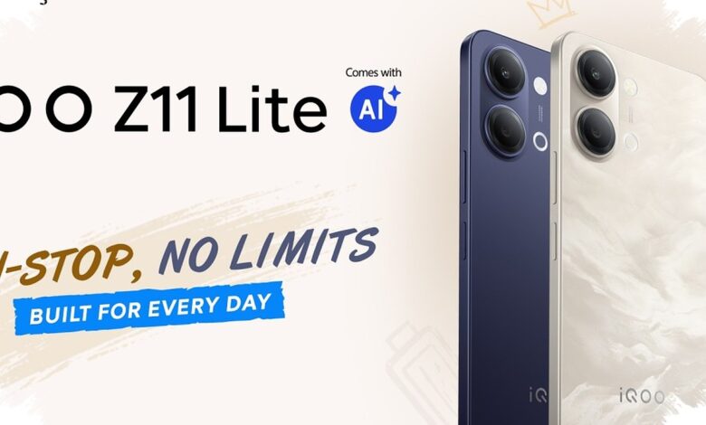 iQOO Z11 Lite Andalkan Baterai 6.500 mAh, Bidik Mahasiswa dengan Daya Tahan