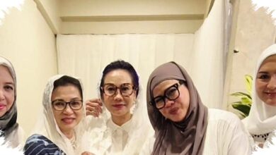 Donna Agnesia Kenakan Hijab di Tahlil Rachmat Gobel, Alasannya Menghangatkan