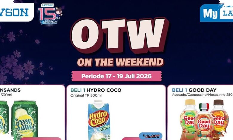 5 Promo Lawson Juli 2026, Camilan Mulai Rp6.900 hingga Cashback Rp15.000