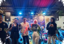 1.100 Pengendara Padati Night Ride Palembang, New Honda Vario Evo 160 Diperkenalkan