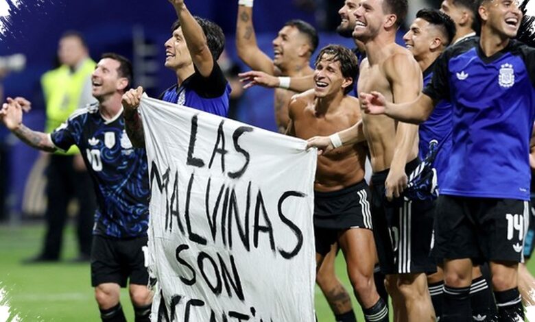 Spanduk Malvinas Usai Argentina Tekuk Inggris, Sengketa 1982 Kembali Menghangat
