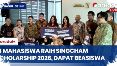 13 Mahasiswa Raih Beasiswa SingCham 2026, Ada Magang hingga Peluang Kerja