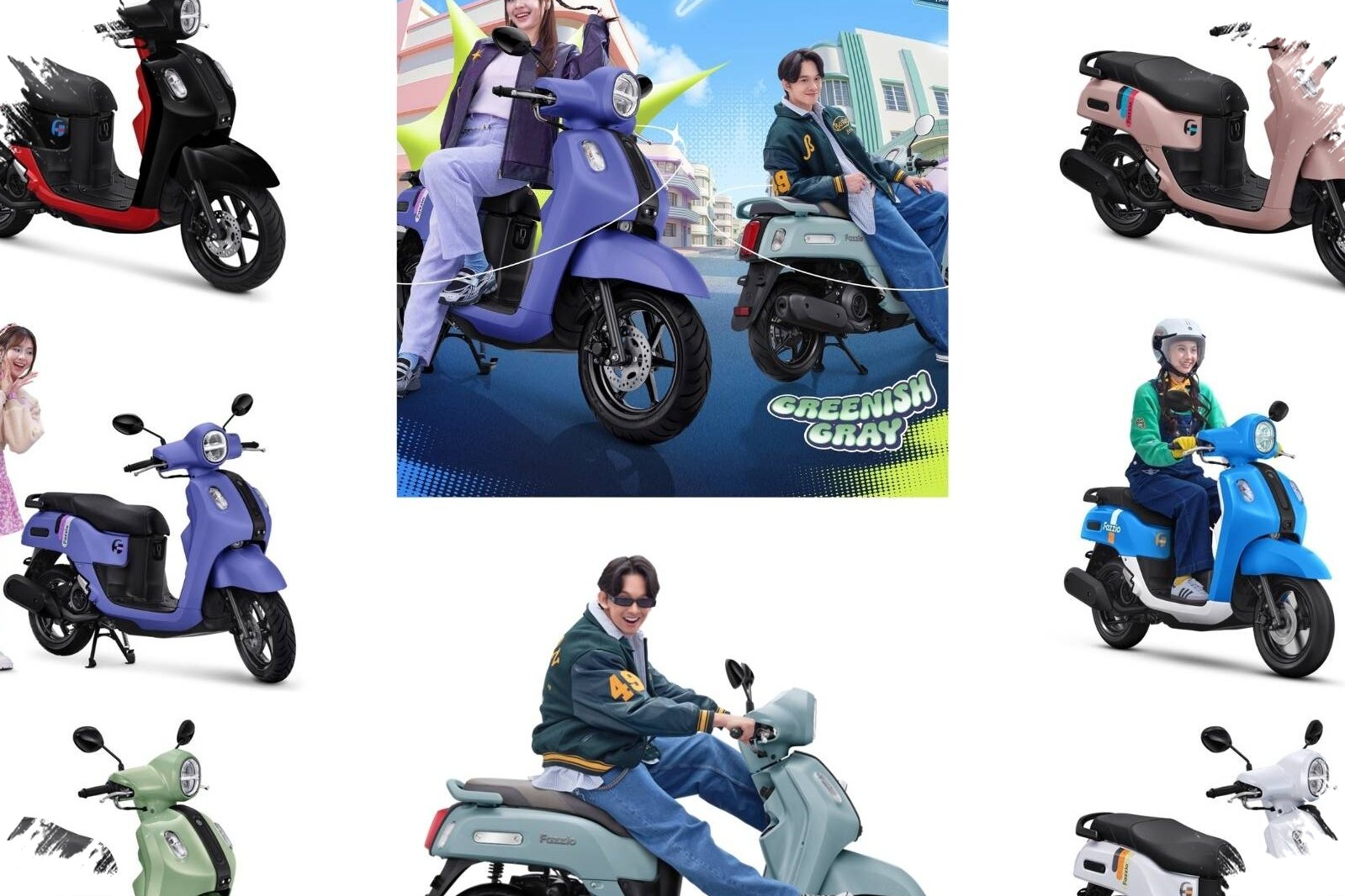 5 Warna Yamaha Fazzio 2026, Pilihan Baru untuk Tampil Lebih Berani di Jalanan