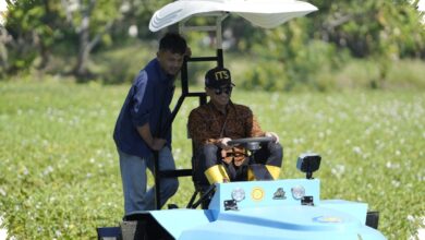 Traktor Perahu Listrik ITS untuk Gambut, Sekali Isi Baterai Target 1 Hektare