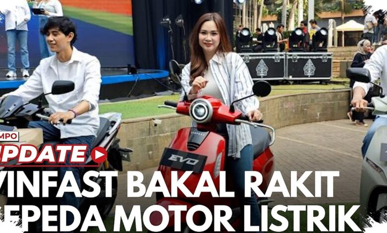 Masih Impor Utuh, Motor Listrik VinFast Dirakit di Subang Mulai 2027