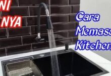 Kitchen Sink dengan Dudukan Ponsel, Cara Baru Memaksimalkan Ruang Dapur