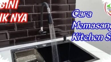 Kitchen Sink dengan Dudukan Ponsel, Cara Baru Memaksimalkan Ruang Dapur