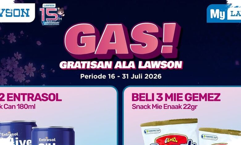5 Promo Lawson hingga Akhir Juli 2026, Ada Harga Rp 15.000 dan Gratisan