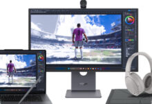 Lenovo Yoga Pro 27UD-10 Jadikan Meja Kerja Studio, Kamera 4K hingga Audio 34W