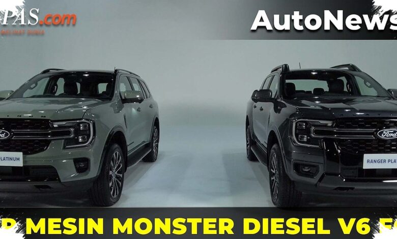 Ford Ranger Platinum Bawa V6 600 Nm, Double Cabin Mewah yang Siap Menantang Rival