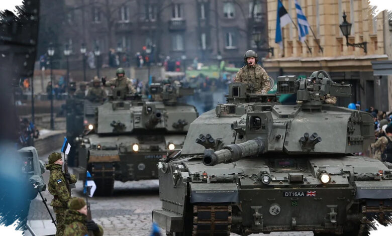 NATO Tambah Pasukan di Estonia Jadi Hampir 1.200 pada 2027, Inggris Bawa Drone Jarak Jauh