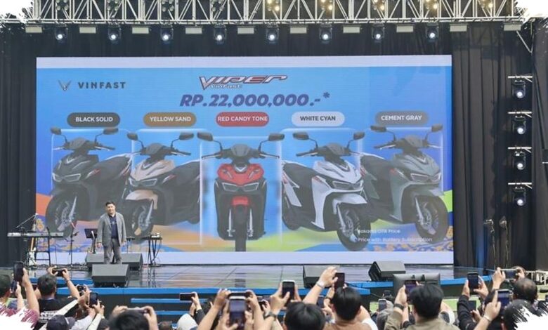 3 Motor Listrik VinFast Menggoda dari Rp17,5 Juta, Dirakit di Subang pada 2027