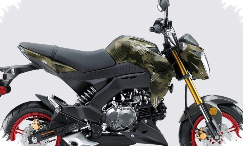 Kawasaki Z125 Pro Rp52 Jutaan, Motor Mini dengan Suspensi USD dan Aura Street Fighter