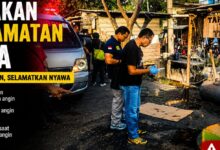 Ban Truk Bisa Bertekanan 200 PSI, Pengendara Motor Jangan Terlalu Dekat
