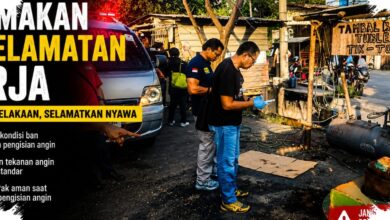 Ban Truk Bisa Bertekanan 200 PSI, Pengendara Motor Jangan Terlalu Dekat