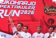 2.000 Pelari Padati Solo Baru, Sukoharjo Spektakuler Run Gerakkan Hotel dan UMKM