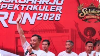 2.000 Pelari Padati Solo Baru, Sukoharjo Spektakuler Run Gerakkan Hotel dan UMKM