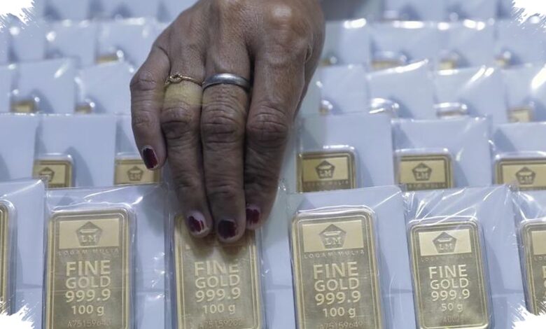Harga Emas Antam Tertekan Rp21 Ribu Sepekan, Buyback Turun Lebih Dalam
