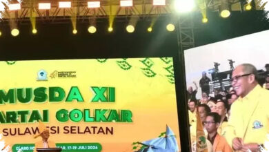 Ilham Arief Sirajuddin Pimpin Golkar Sulsel, Target Kursi DPR Naik Jadi Enam