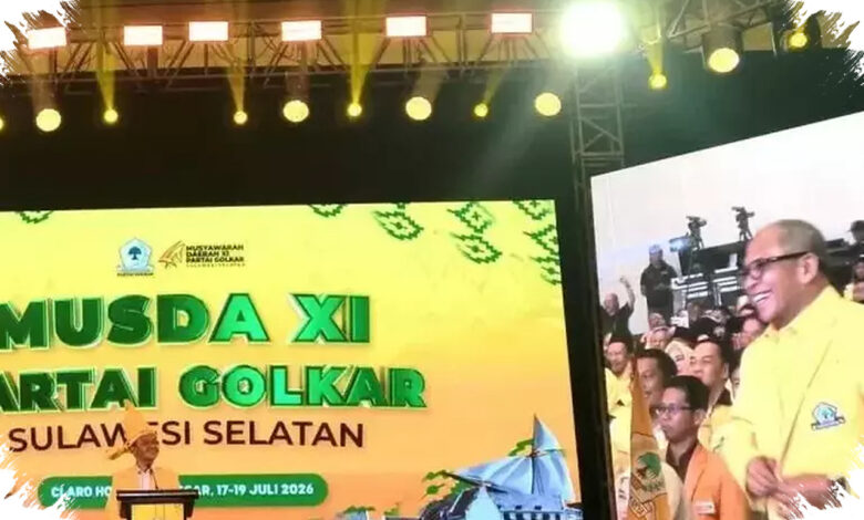 Ilham Arief Sirajuddin Pimpin Golkar Sulsel, Target Kursi DPR Naik Jadi Enam