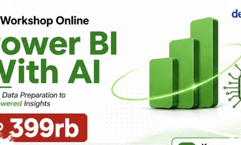 Belajar Power BI dan AI, Cara Memangkas Waktu Bikin Dashboard Bisnis