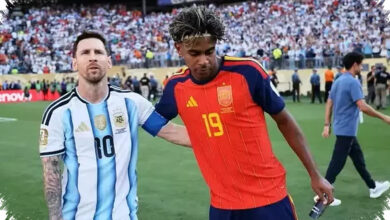 Dari Bak Mandi ke Final Piala Dunia, Foto Messi-Yamal Menutup Jarak 19 Tahun