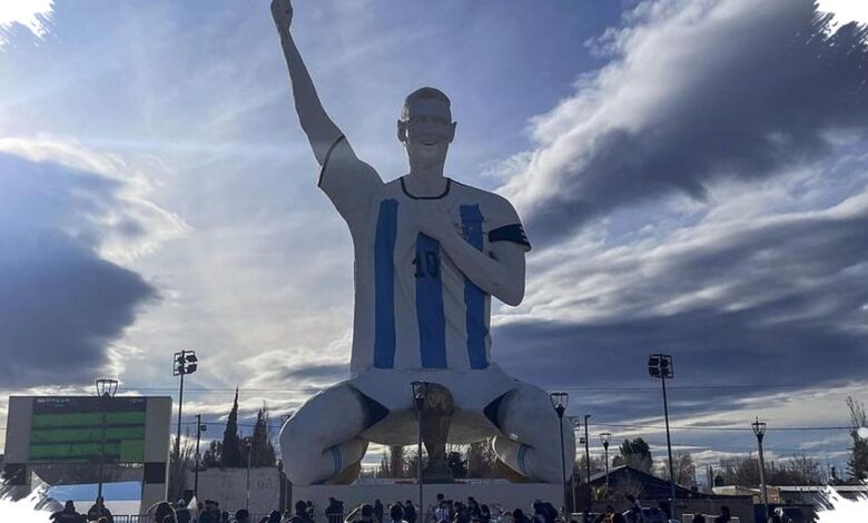 Patung Messi 26 Meter Mengubah Cutral Co, dari Kota Pekerja Menjadi Tujuan Wisata