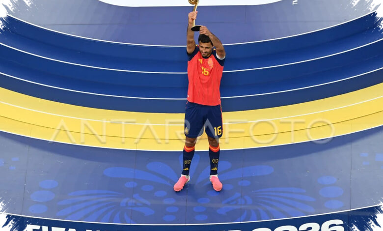 Cedera ACL Sempat Mengancam, Rodri Menjawabnya dengan Golden Ball Piala Dunia 2026