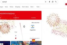 Google Lepas Kembang Api di Search saat Spanyol Menjuarai Piala Dunia 2026