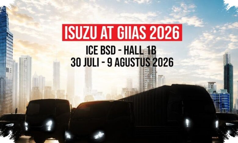 5 Model Isuzu Siap Tampil di GIIAS 2026, Menjangkau Usaha di Luar Logistik