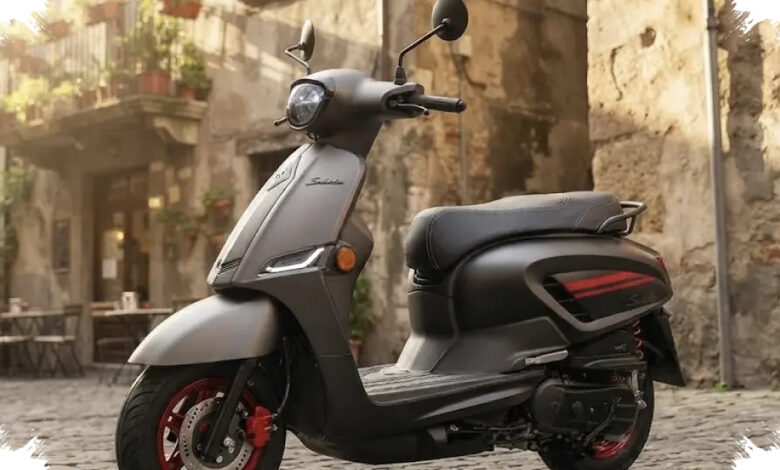 Suzuki Saluto 125 2027 Naik Tipis, Skutik Retro Ini Menawarkan Smart Key dan LED