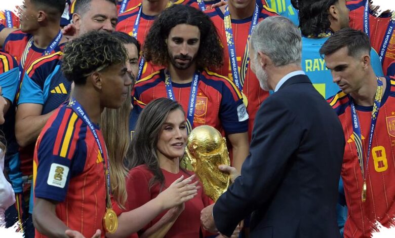 Gaun Merah Ratu Letizia Menyatu dengan Malam Bersejarah Spanyol di Piala Dunia 2026