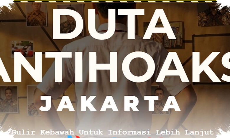 Seleksi Duta Antihoaks Jakarta Dibuka, SMA Negeri Hanya Bisa Kirim 5 Siswa