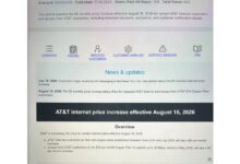 AT&T Siapkan Kenaikan Tarif Internet 16 Agustus, Sejumlah Pelanggan Terdampak