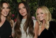 Victoria Beckham Absen di Pernikahan Melanie C, tetapi Rancang Gaun Sang Pengantin