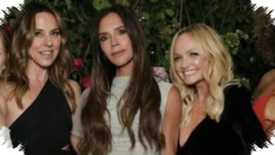 Victoria Beckham Absen di Pernikahan Melanie C, tetapi Rancang Gaun Sang Pengantin