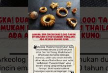 Cincin Emas 2.000 Tahun Ditemukan di Thailand, Satu Memuat Aksara Brahmi
