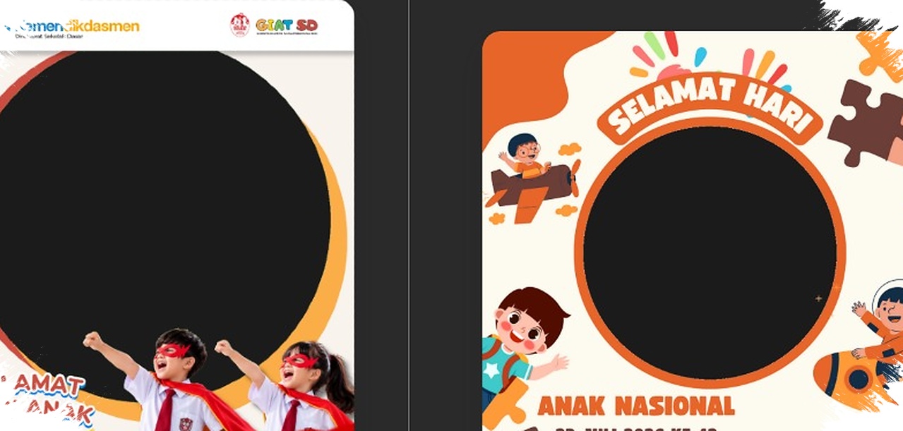 20 Link Twibbon Hari Anak Nasional 2026, Cara Rayakan Pesan Perlindungan Anak