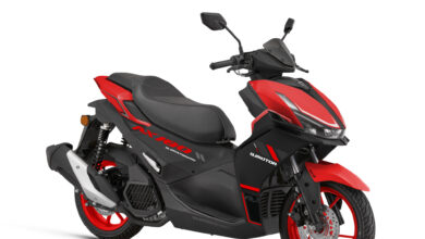 QJMotor Viento AX180 Bawa Mesin Hybrid dan Tangki 10 Liter, Aerox Terusik