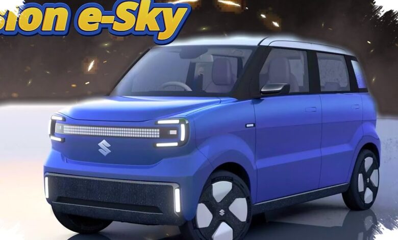 Suzuki Vision e-Sky Berpotensi Dibanderol Rp180 Jutaan, Jarak Tempuhnya 270 Km