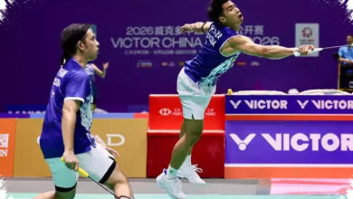 Sabar/Reza Menang di Tengah Lapangan Berangin, Asa Ganda Putra Indonesia Terjaga