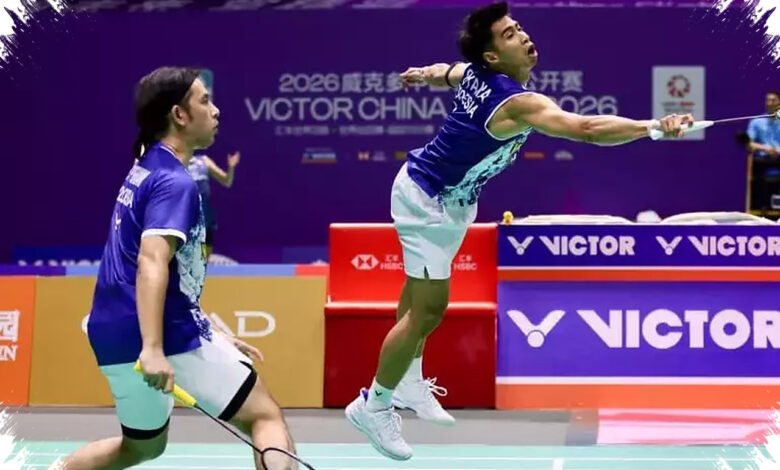 Sabar/Reza Menang di Tengah Lapangan Berangin, Asa Ganda Putra Indonesia Terjaga