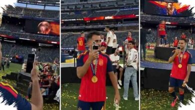 Honor Robot Phone Terekam di Pesta Juara Spanyol, Kamera Gimbalnya Bergerak Sendiri