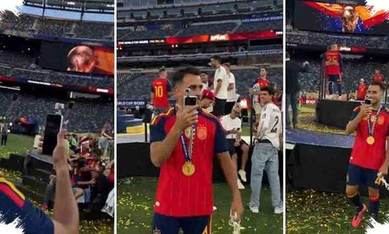 Honor Robot Phone Terekam di Pesta Juara Spanyol, Kamera Gimbalnya Bergerak Sendiri