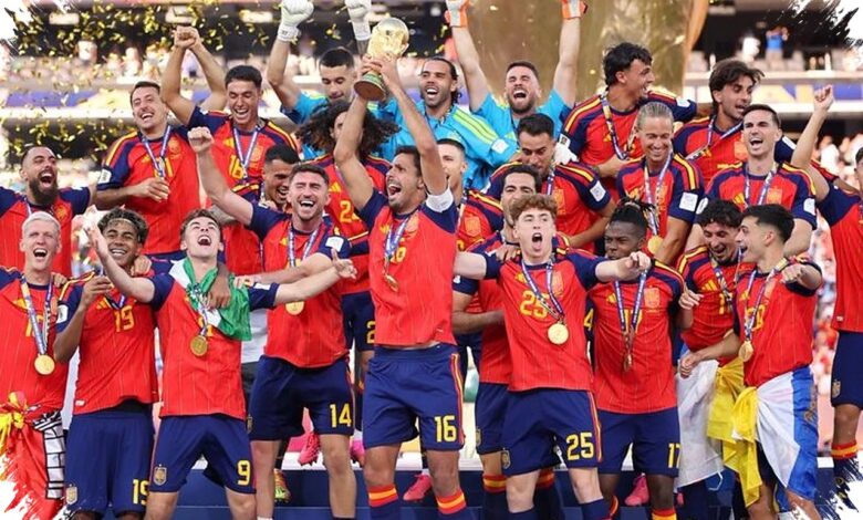 6 Pemain Spanyol Bawa Bendera Daerah usai Juara Piala Dunia 2026, Ini Alasannya